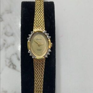 Gold Women's  Deauville by Armitron Watch with Diamond Accents